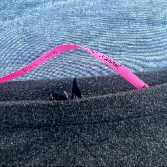 Betsey Johnson Performance Gray Sweatshirt with Butterflies Size XS - Picture 4 of 5